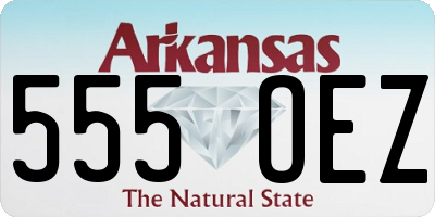 AR license plate 555OEZ