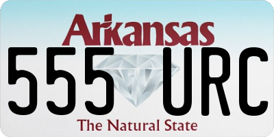 AR license plate 555URC