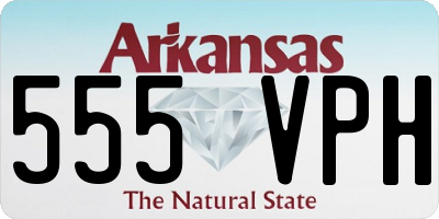 AR license plate 555VPH