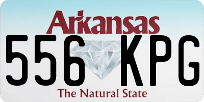 AR license plate 556KPG