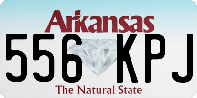 AR license plate 556KPJ