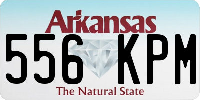 AR license plate 556KPM