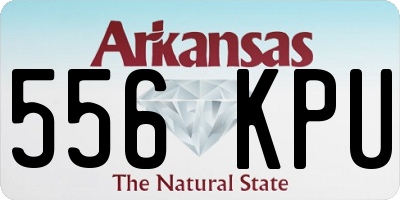 AR license plate 556KPU