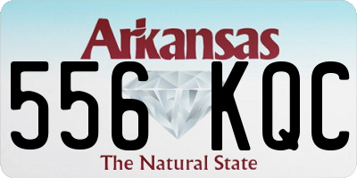 AR license plate 556KQC