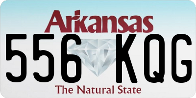 AR license plate 556KQG