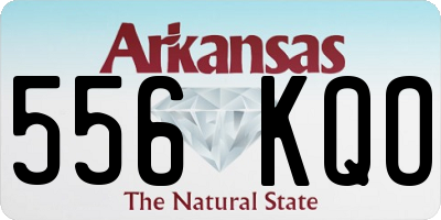 AR license plate 556KQO