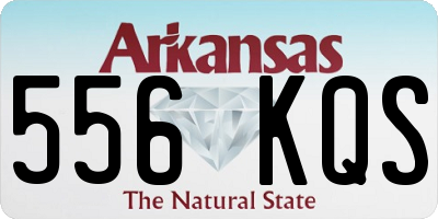 AR license plate 556KQS