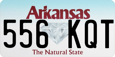 AR license plate 556KQT