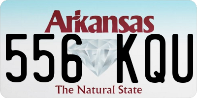 AR license plate 556KQU