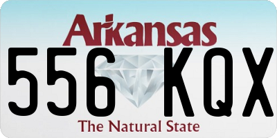 AR license plate 556KQX