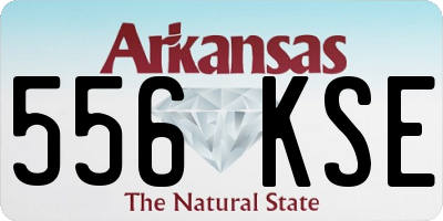 AR license plate 556KSE