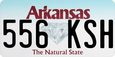 AR license plate 556KSH