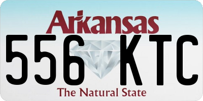 AR license plate 556KTC