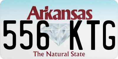 AR license plate 556KTG