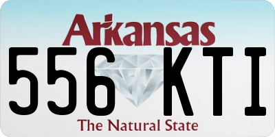 AR license plate 556KTI