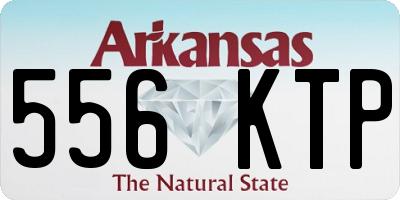 AR license plate 556KTP