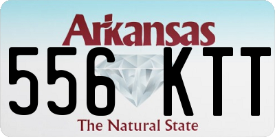 AR license plate 556KTT