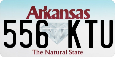 AR license plate 556KTU