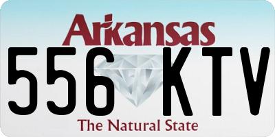 AR license plate 556KTV
