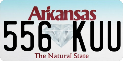 AR license plate 556KUU