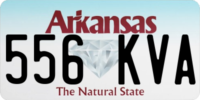 AR license plate 556KVA