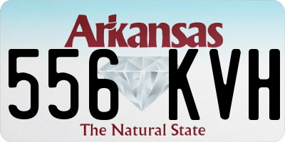 AR license plate 556KVH