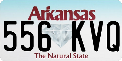 AR license plate 556KVQ