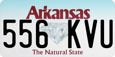 AR license plate 556KVU
