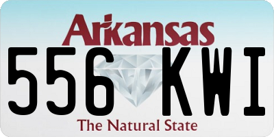 AR license plate 556KWI