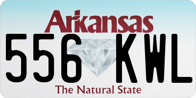 AR license plate 556KWL