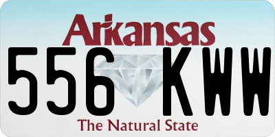 AR license plate 556KWW