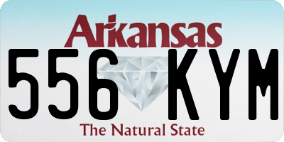AR license plate 556KYM