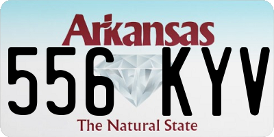 AR license plate 556KYV