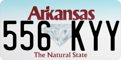 AR license plate 556KYY