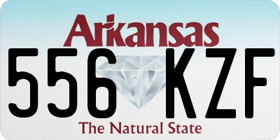 AR license plate 556KZF