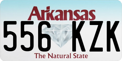 AR license plate 556KZK
