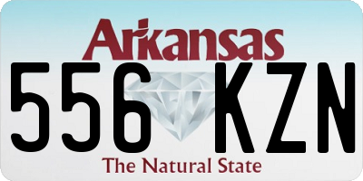 AR license plate 556KZN