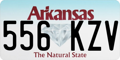 AR license plate 556KZV