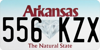 AR license plate 556KZX