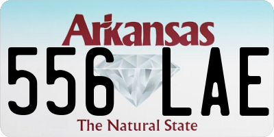 AR license plate 556LAE