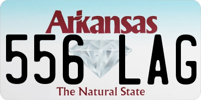 AR license plate 556LAG