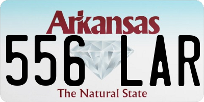 AR license plate 556LAR