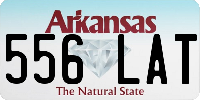AR license plate 556LAT