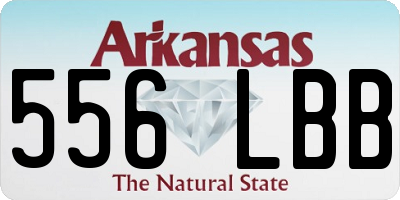 AR license plate 556LBB