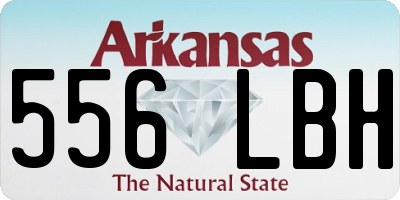 AR license plate 556LBH