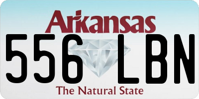 AR license plate 556LBN