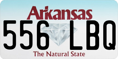 AR license plate 556LBQ