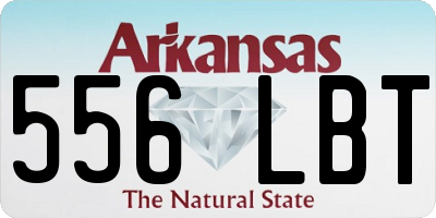 AR license plate 556LBT