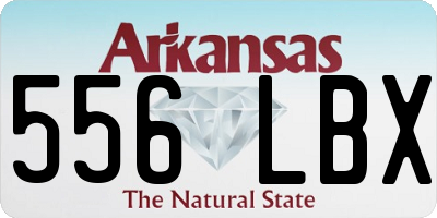 AR license plate 556LBX