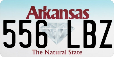 AR license plate 556LBZ